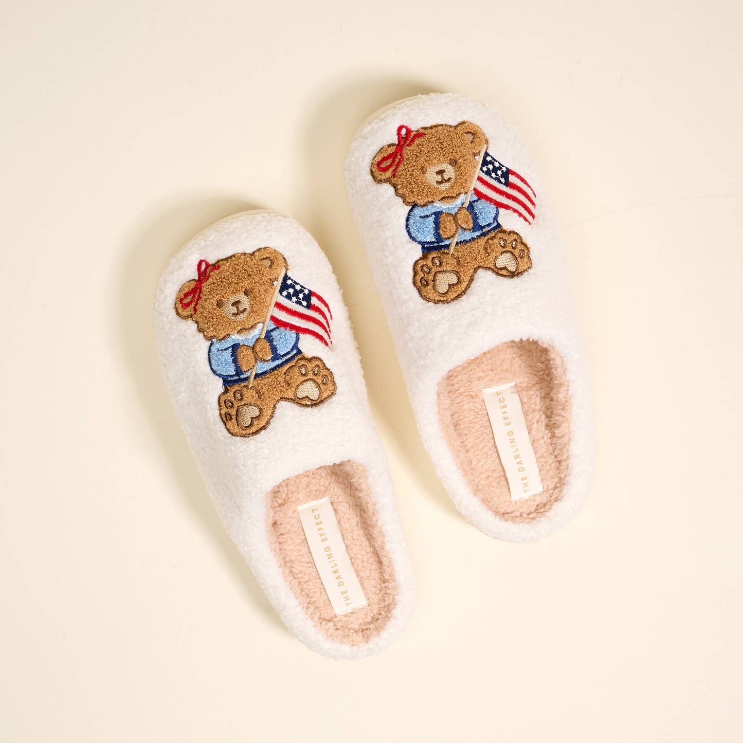Beary USA SLIPPERS ๐งธ๐บ๐ธ