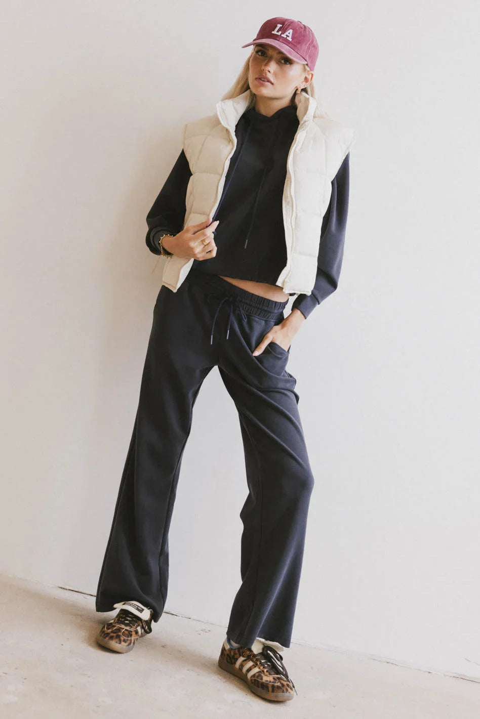 Flow State Pants in Navy - FINAL SALE