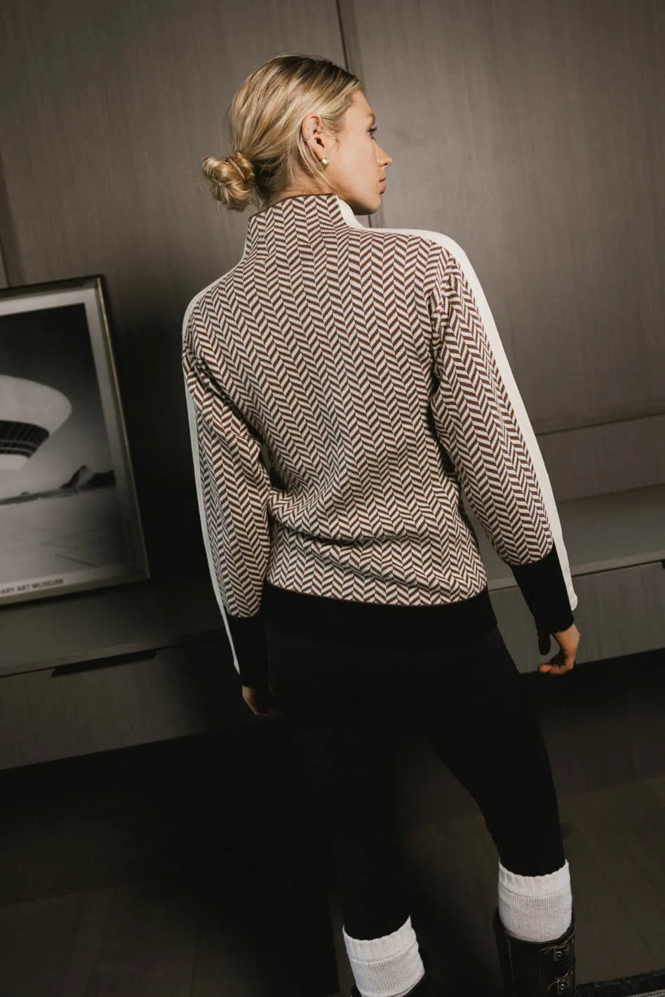 Fér Böhme Herringbone Sweater - FINAL SALE