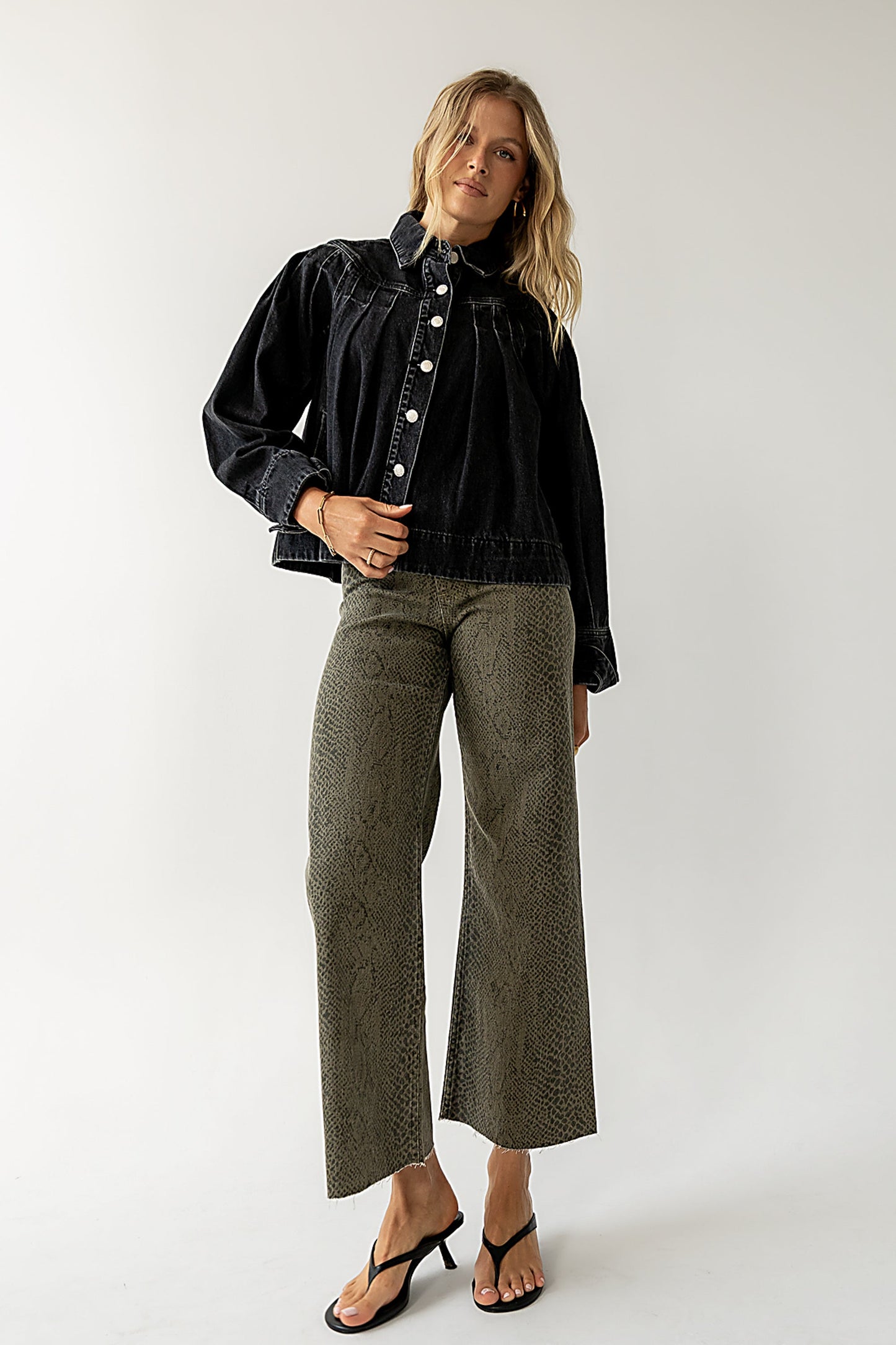 Gia Snake Print Pants - FINAL SALE