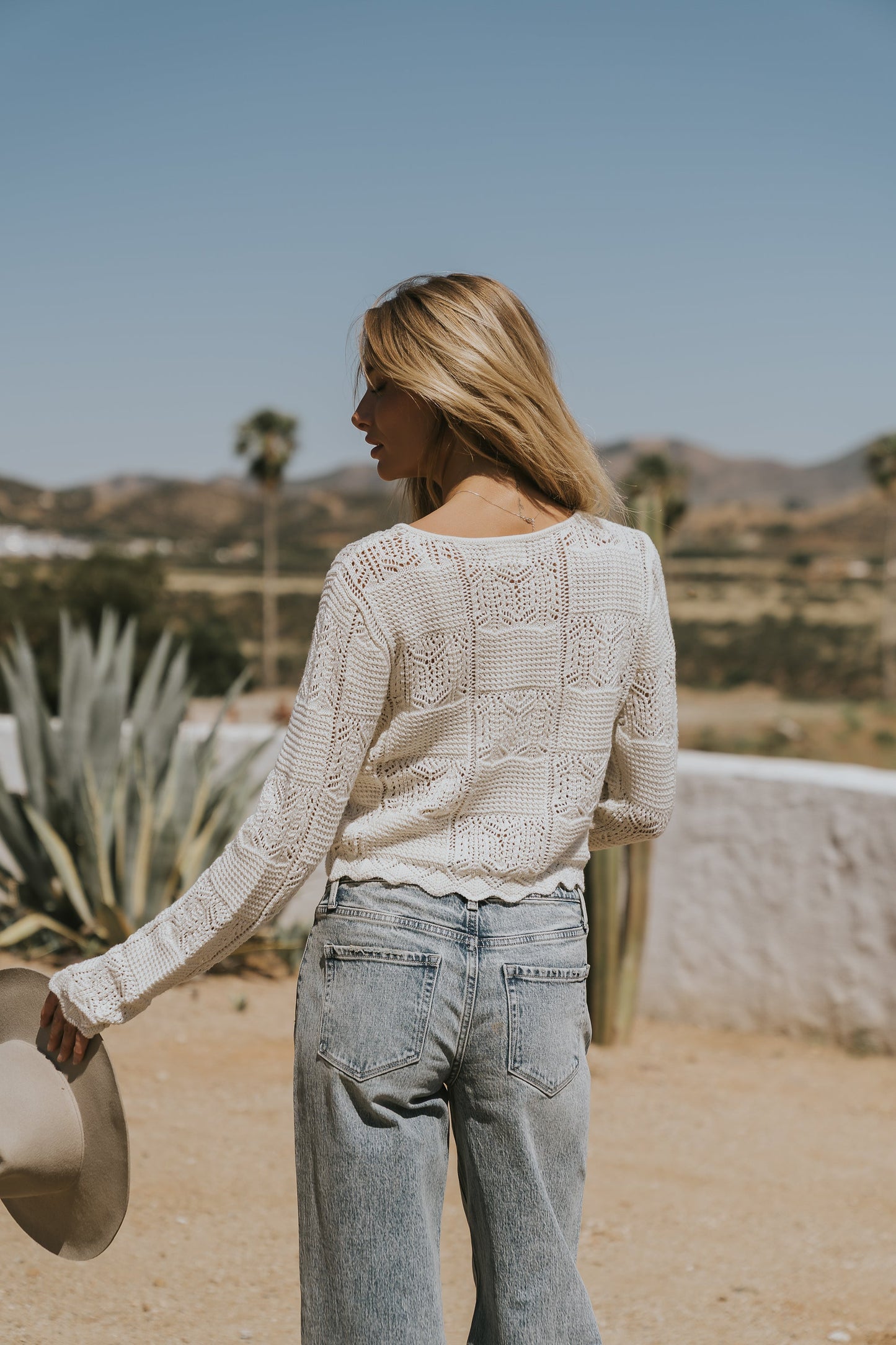 Corinne Crochet Cardigan