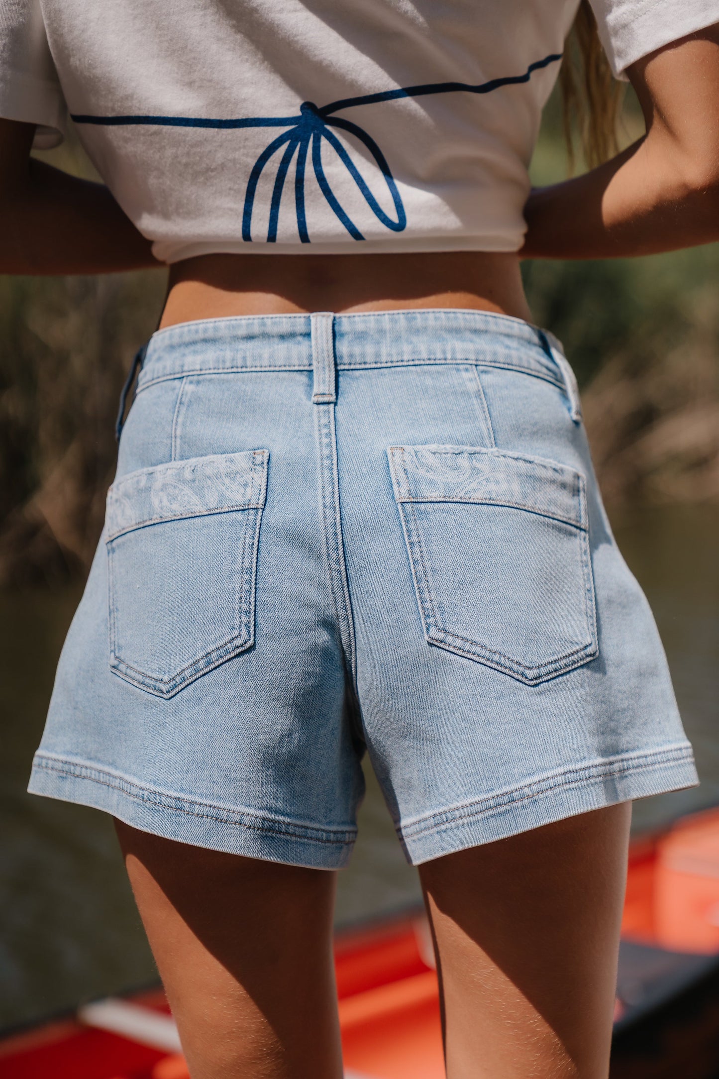 Colleen Denim Shorts