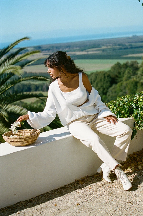 SAMPLE-Evalia Top - White