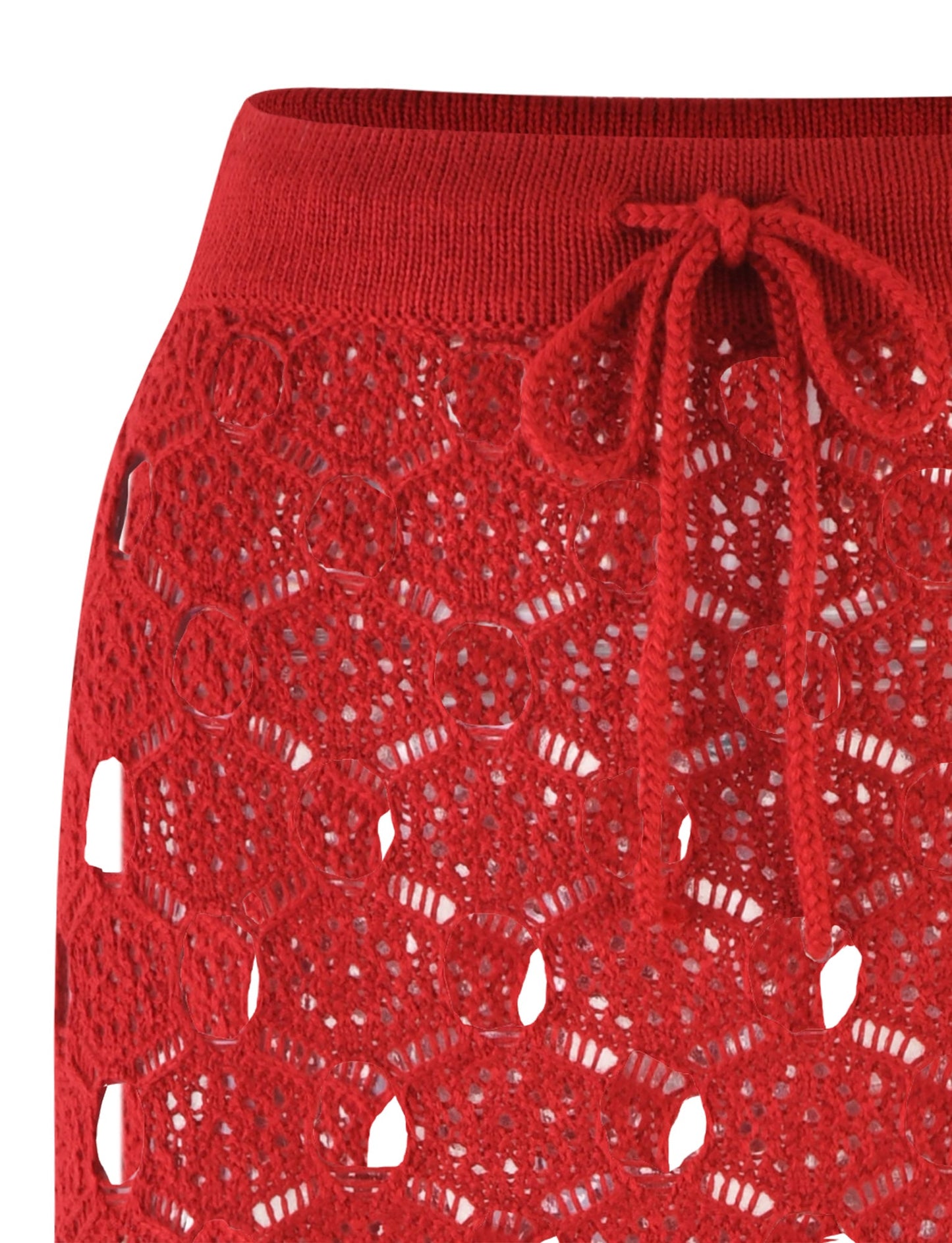 KINCADE SKIRT - RED : CHERRY RED