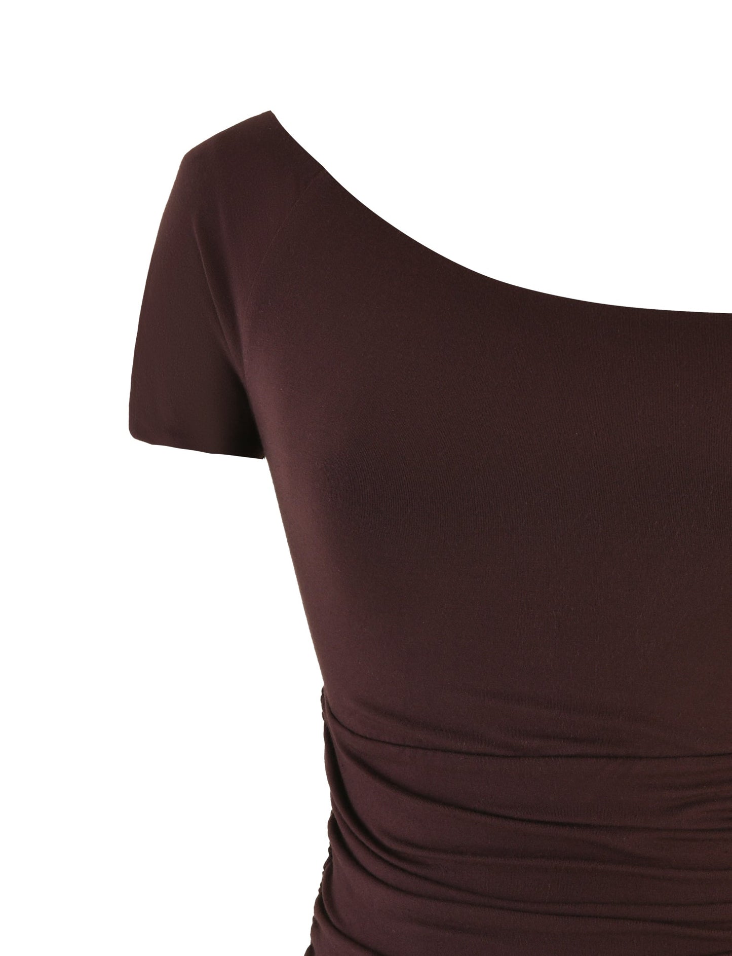 LEILANI TOP - BROWN : CHOCOLATE