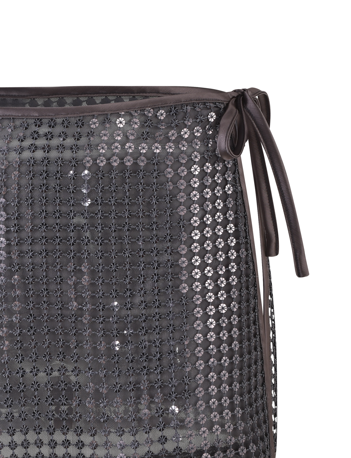 VERENA MINI SKIRT - STEEL GREY
