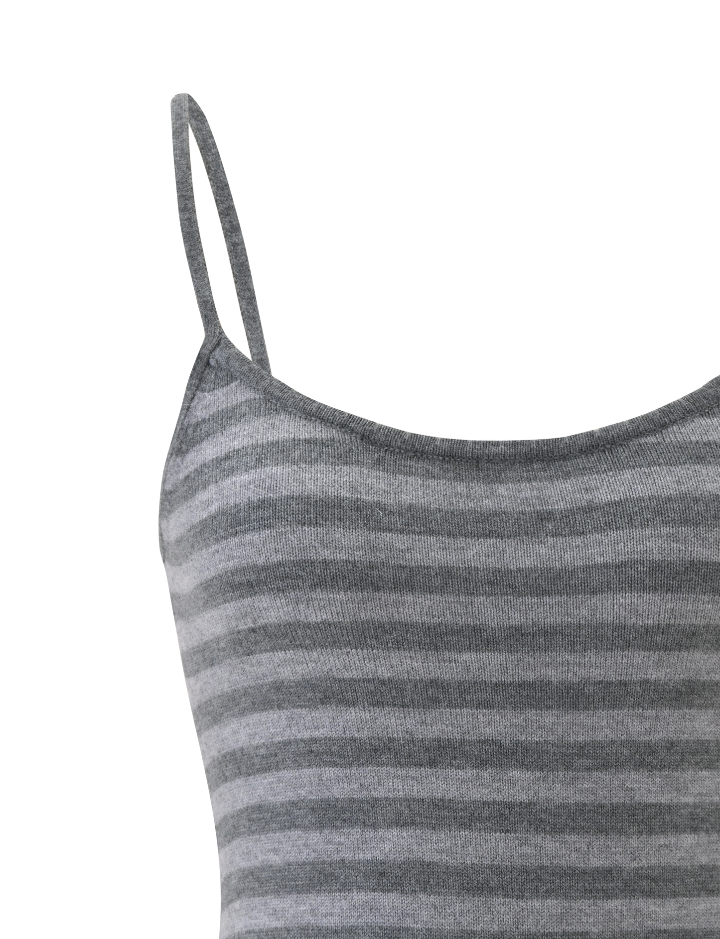 LEORA TOP - GREY STRIPE