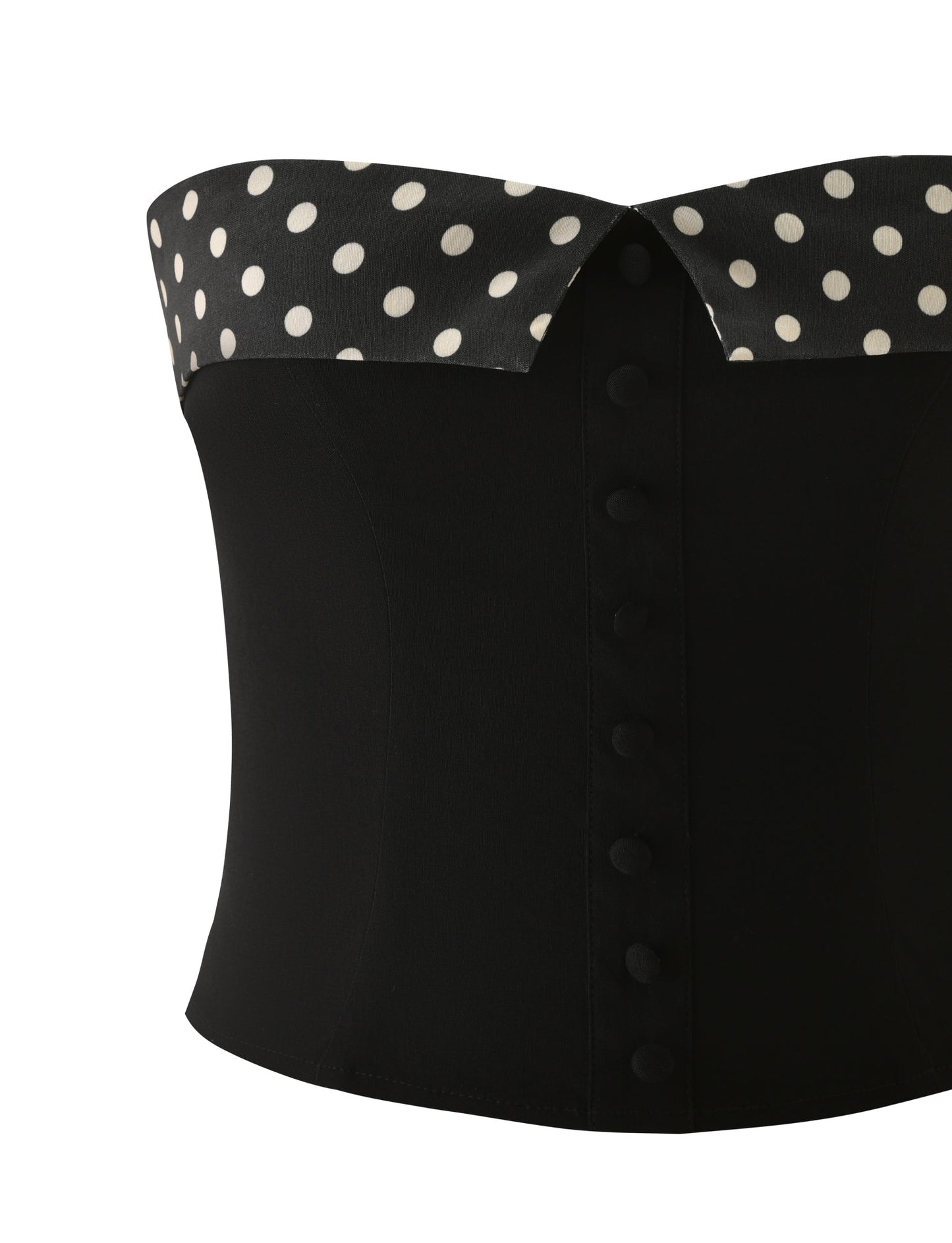 KITTIE 2.0 BUSTIER - BLACK