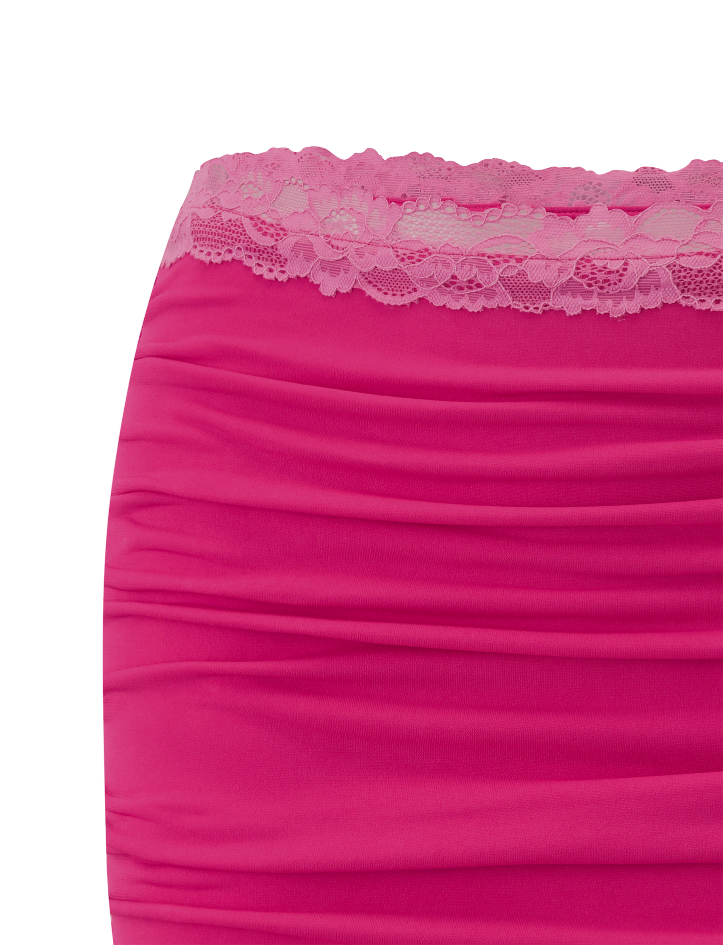PERSI MINI SKIRT - MAGENTA