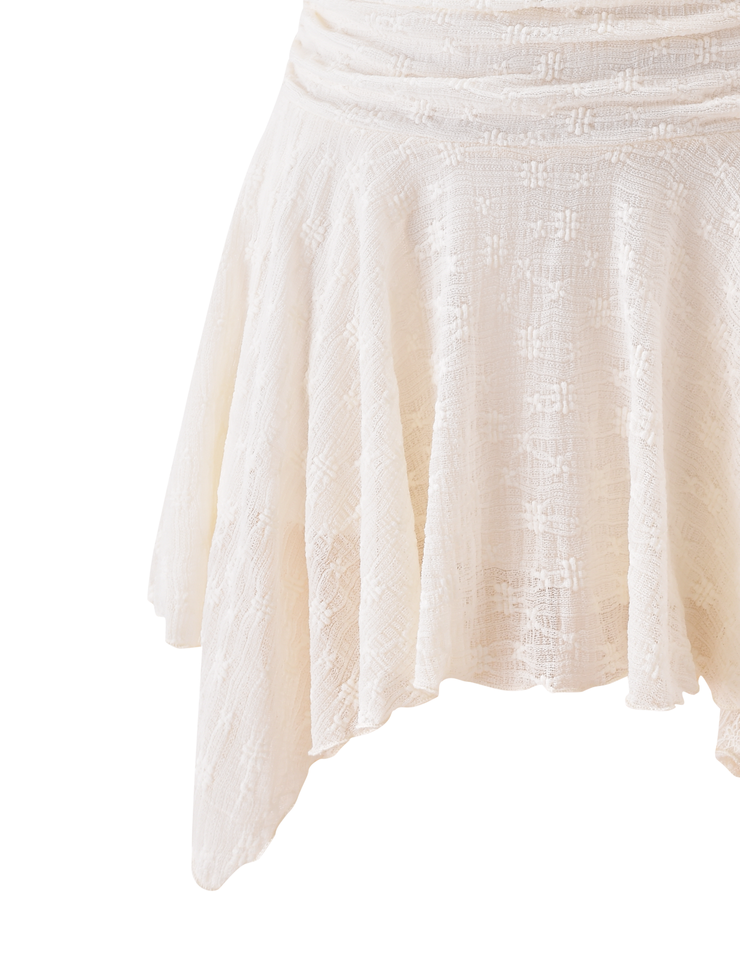 MYLAH MINI SKIRT - IVORY