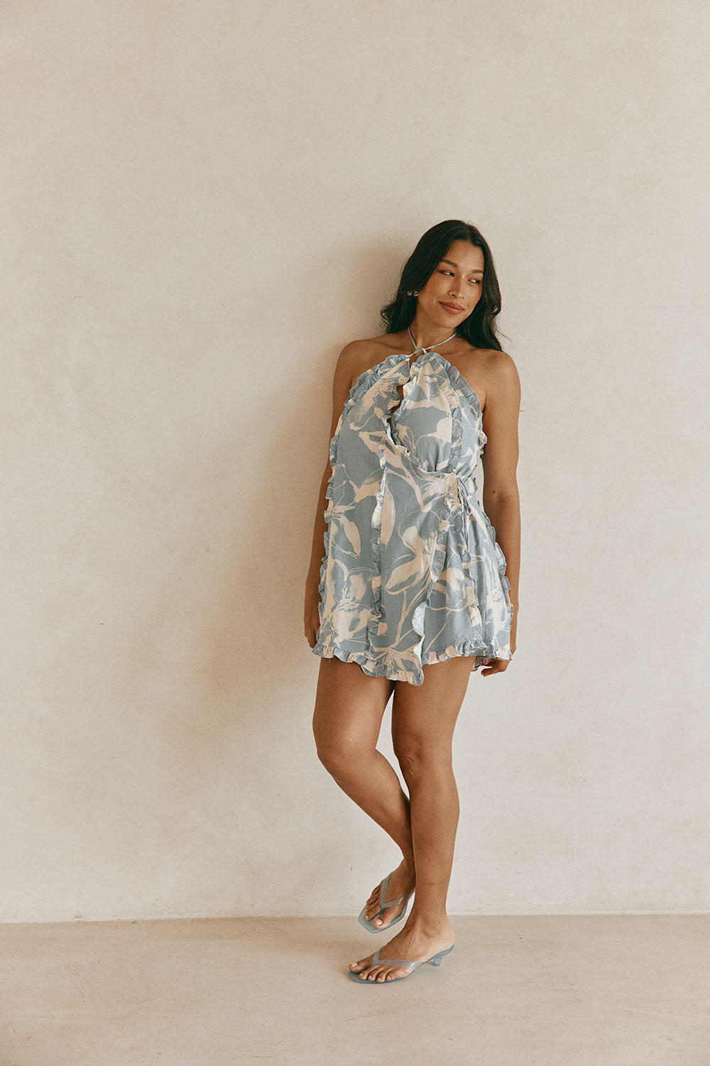 Kharli Dress - Ink Floral