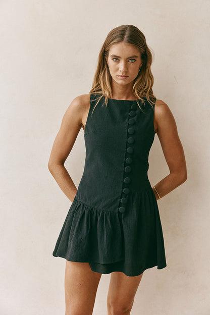 SAMPLE-Alfresco Dress - Black
