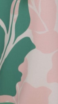 Oasis One Shoulder Jumpsuit - Pink/Green