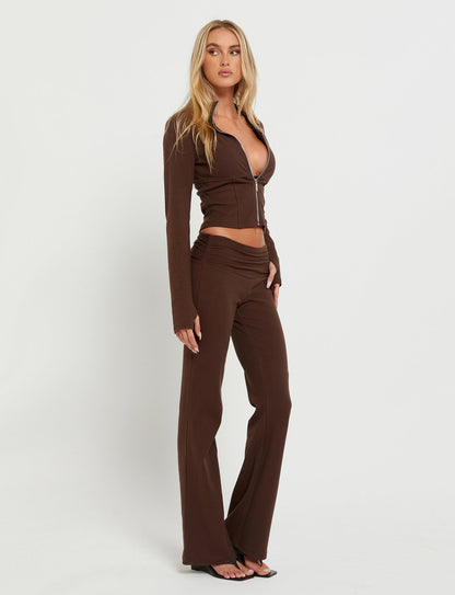 KAVAT JACKET - BROWN