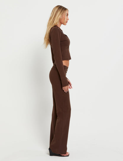 KAVAT JACKET - BROWN