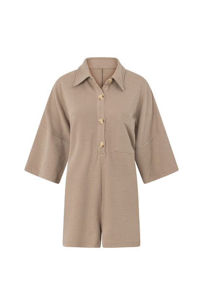 Milena Playsuit - Espresso