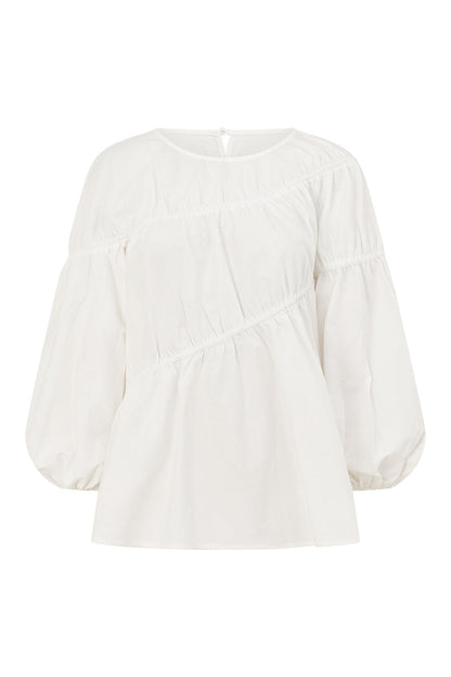 SAMPLE-Akel Top - White