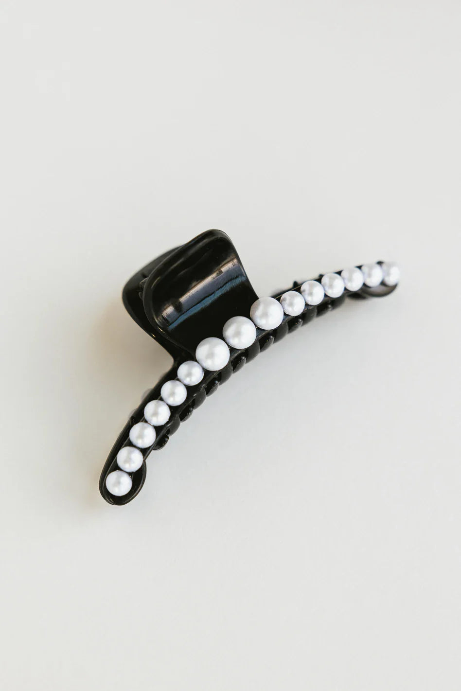 Black Pearl Claw Clip in Small - FINAL SALE