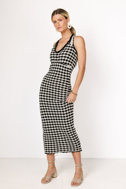 Amias Crocheted Midi Dress - FINAL SALE