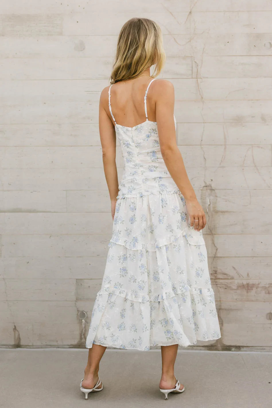 Cosette Floral Midi Dress - FINAL SALE