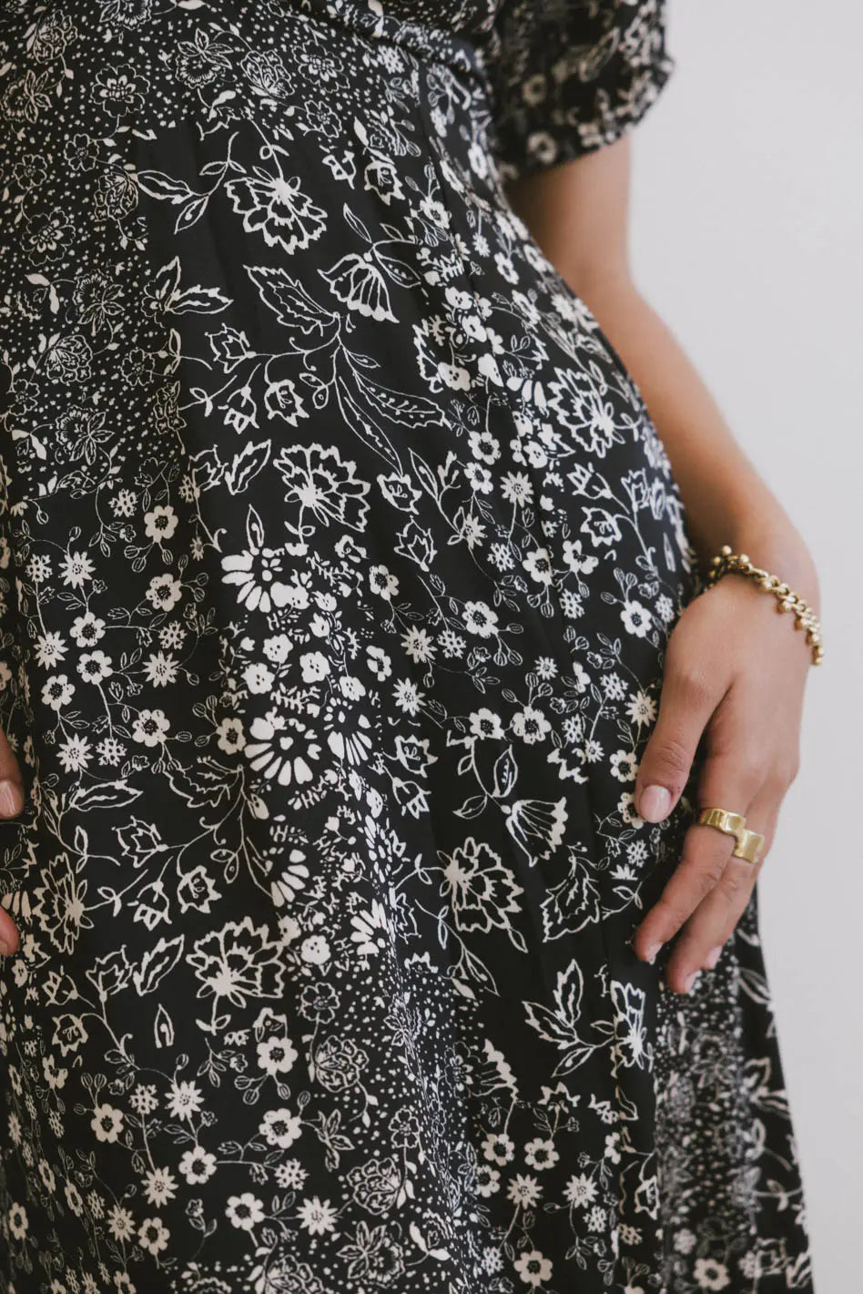 Brynn Floral Midi Dress - FINAL SALE