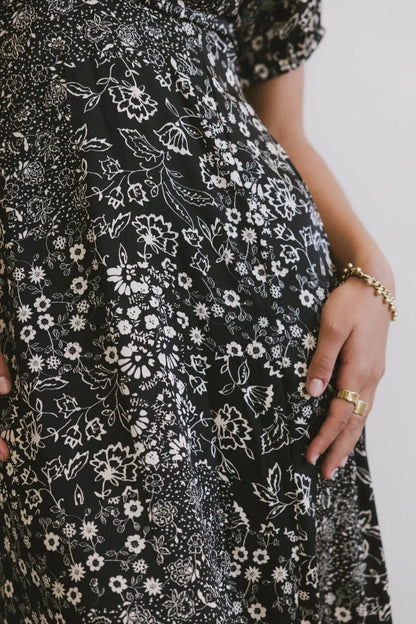 Brynn Floral Midi Dress - FINAL SALE