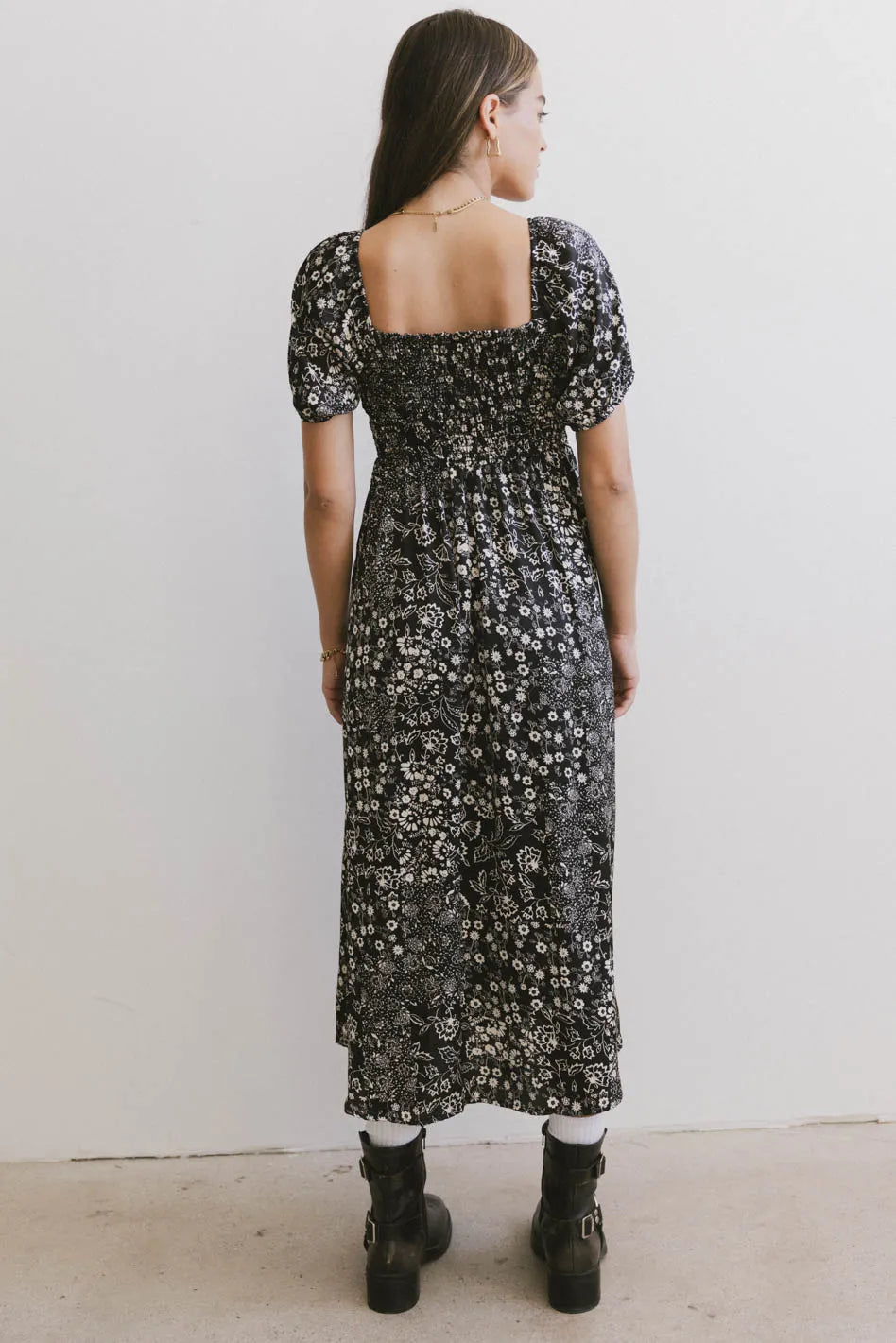Brynn Floral Midi Dress - FINAL SALE