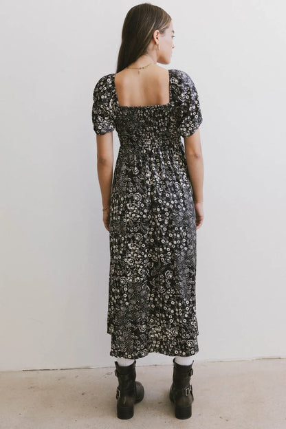 Brynn Floral Midi Dress - FINAL SALE
