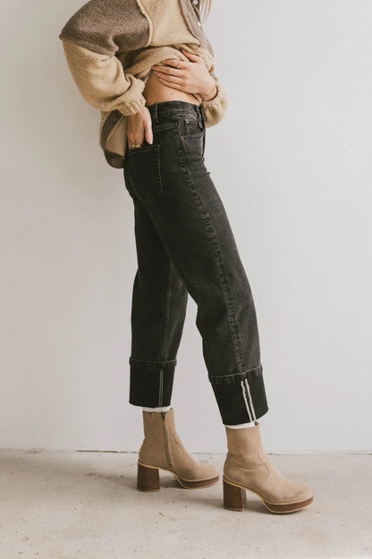 Alcott Cuffed Straight Leg Jeans - FINAL SALE