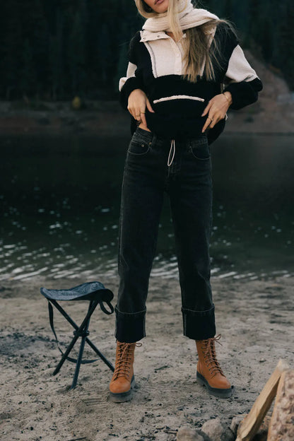 Alcott Cuffed Straight Leg Jeans - FINAL SALE