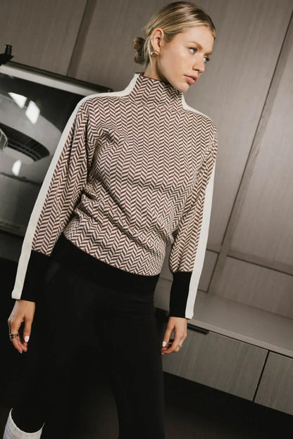 Fér Böhme Herringbone Sweater - FINAL SALE