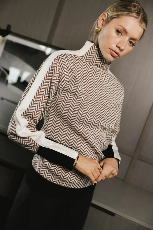Fér Böhme Herringbone Sweater - FINAL SALE