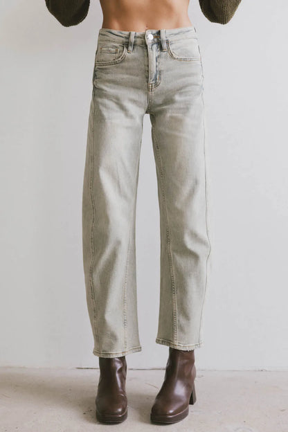 Frenchie Barrel Jean - FINAL SALE