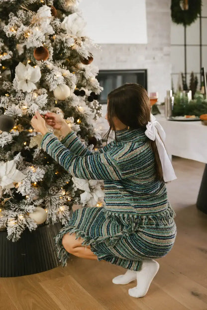 Amelia Striped Knit Skirt - FINAL SALE