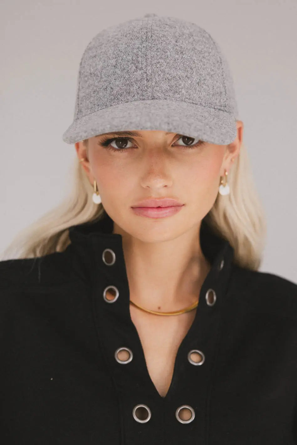 Basic Baseball Cap in Grey - FINAL SALE