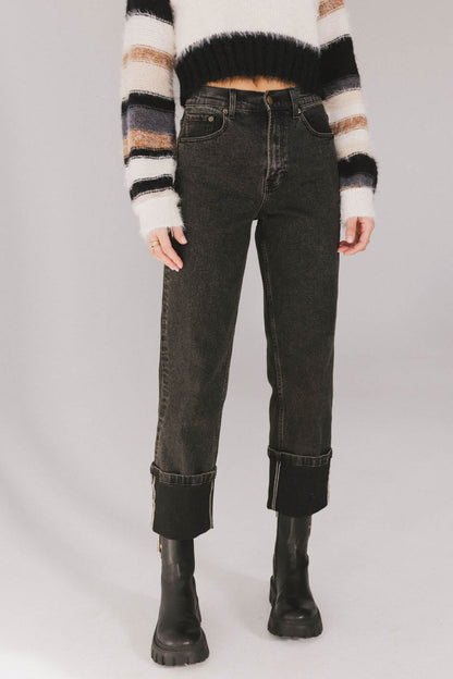 Alcott Cuffed Straight Leg Jeans - FINAL SALE