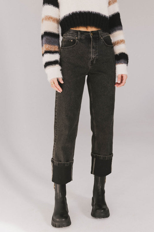Alcott Cuffed Straight Leg Jeans - FINAL SALE