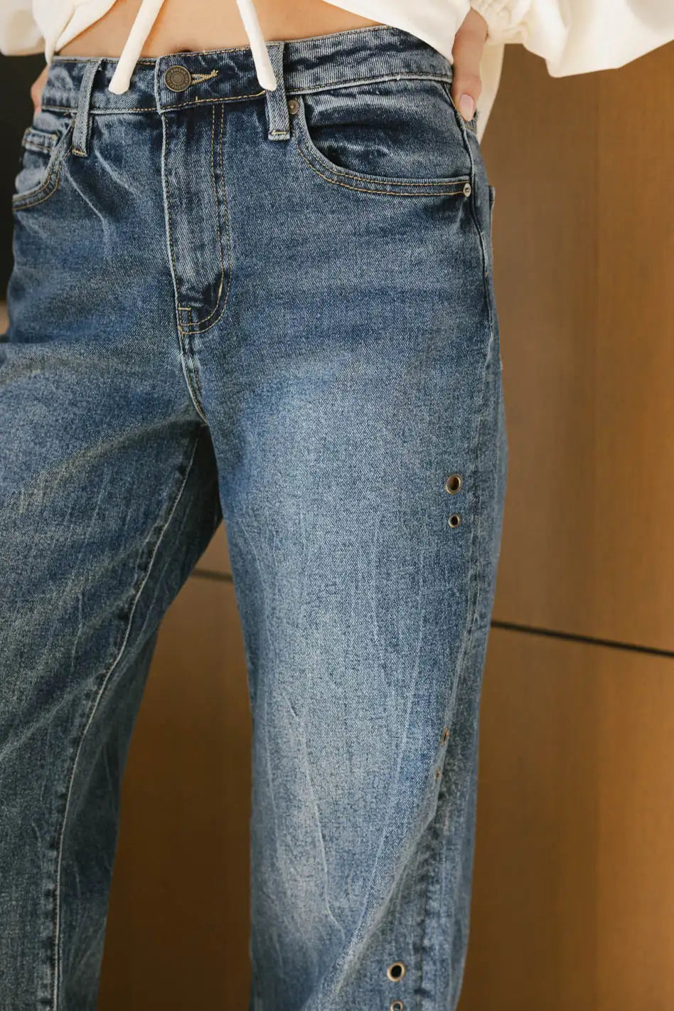 Ethan Grommet Jeans - FINAL SALE