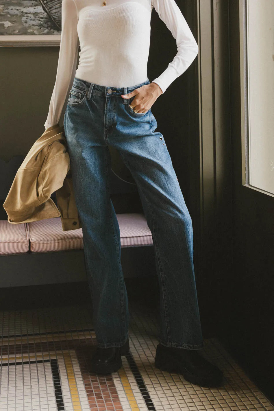 Ethan Grommet Jeans - FINAL SALE
