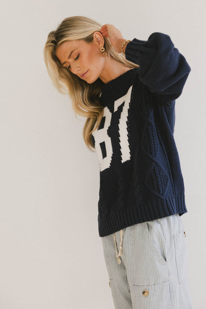Divine Cable Knit Sweater - FINAL SALE