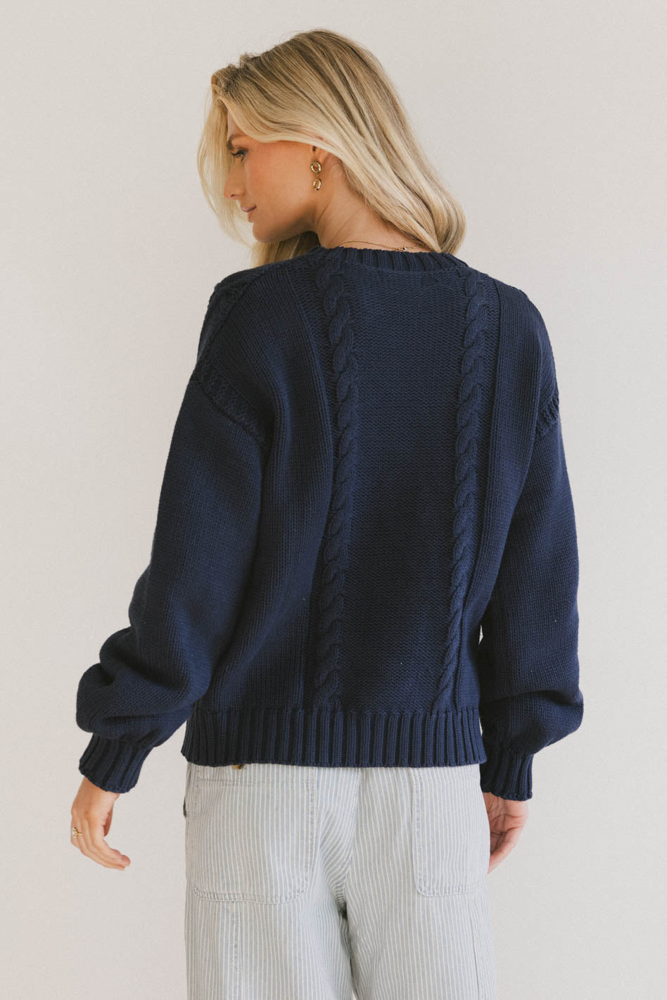 Divine Cable Knit Sweater - FINAL SALE
