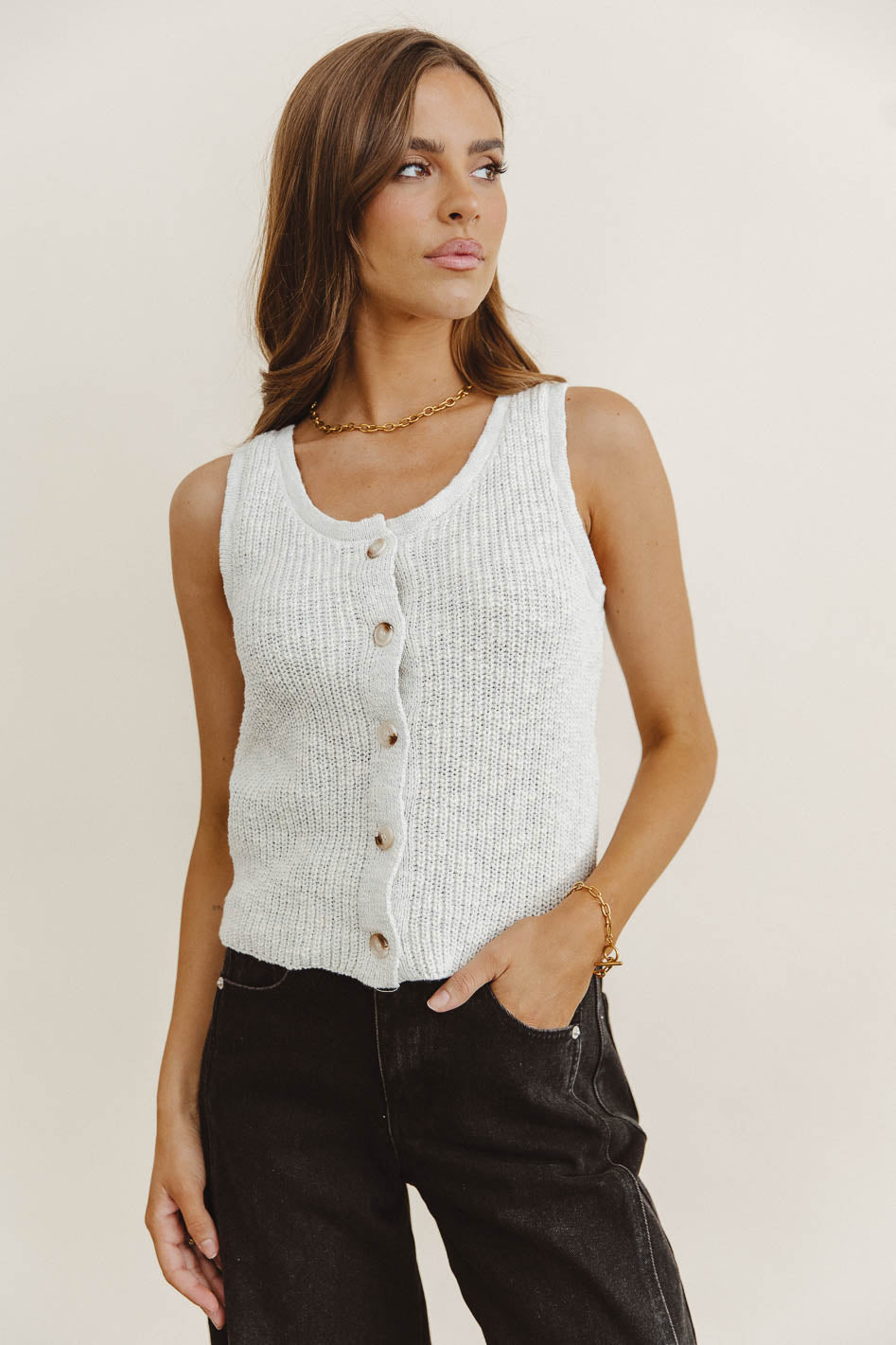 Annabelle Knit Vest - FINAL SALE