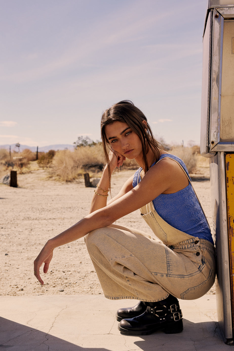 Heartbreaker Cami in Cobalt - FINAL SALE