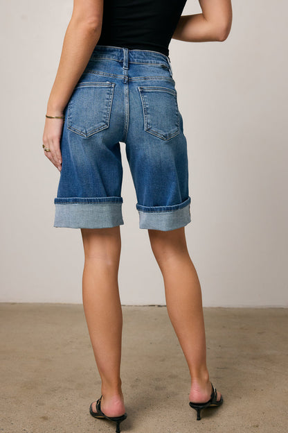 Gianna Cuffed Bermuda Shorts - FINAL SALE