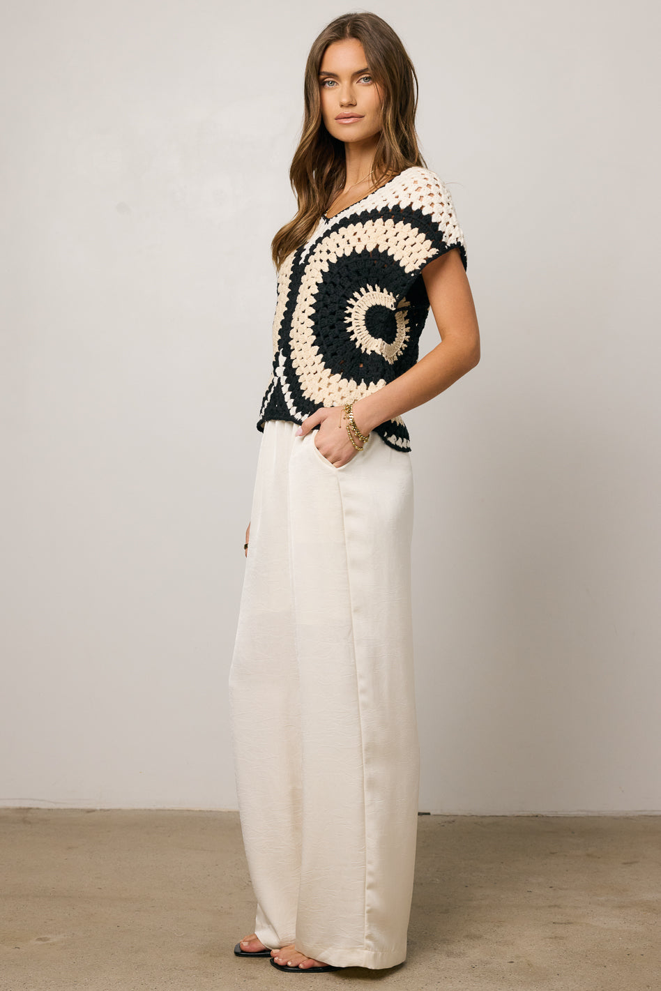 Brandy Crochet Sweater - FINAL SALE