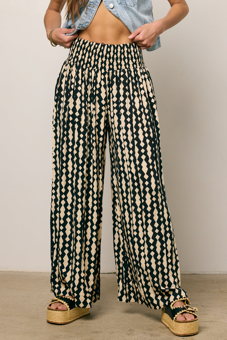 Hannah Wide Leg Pants - FINAL SALE