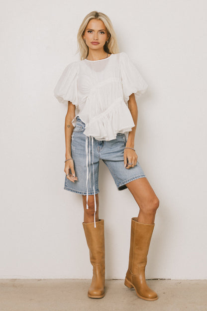 Aspen Sheer Blouse - FINAL SALE