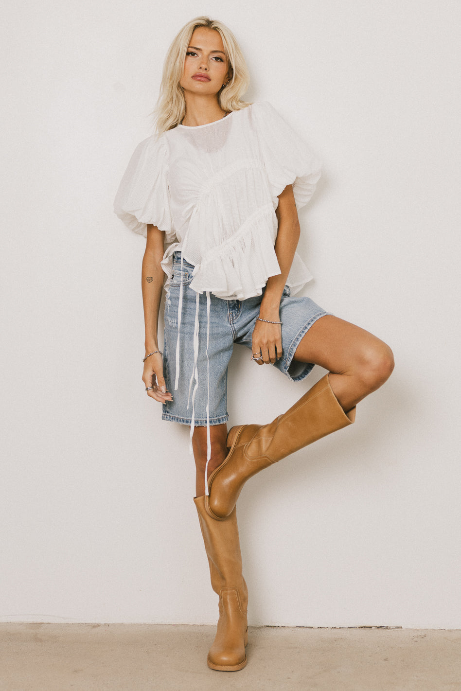 Aspen Sheer Blouse - FINAL SALE