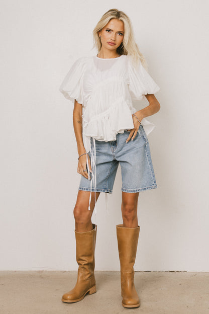 Aspen Sheer Blouse - FINAL SALE