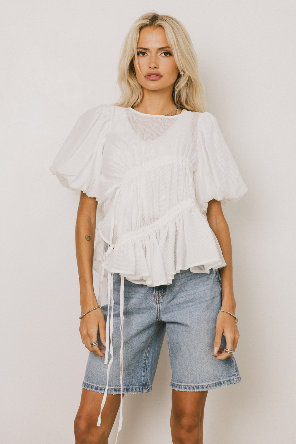 Aspen Sheer Blouse - FINAL SALE